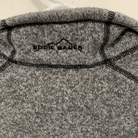 Eddie Bauer Long sleeve quarter zip fall pullover, good condition Sz Large - Picture 3 of 7